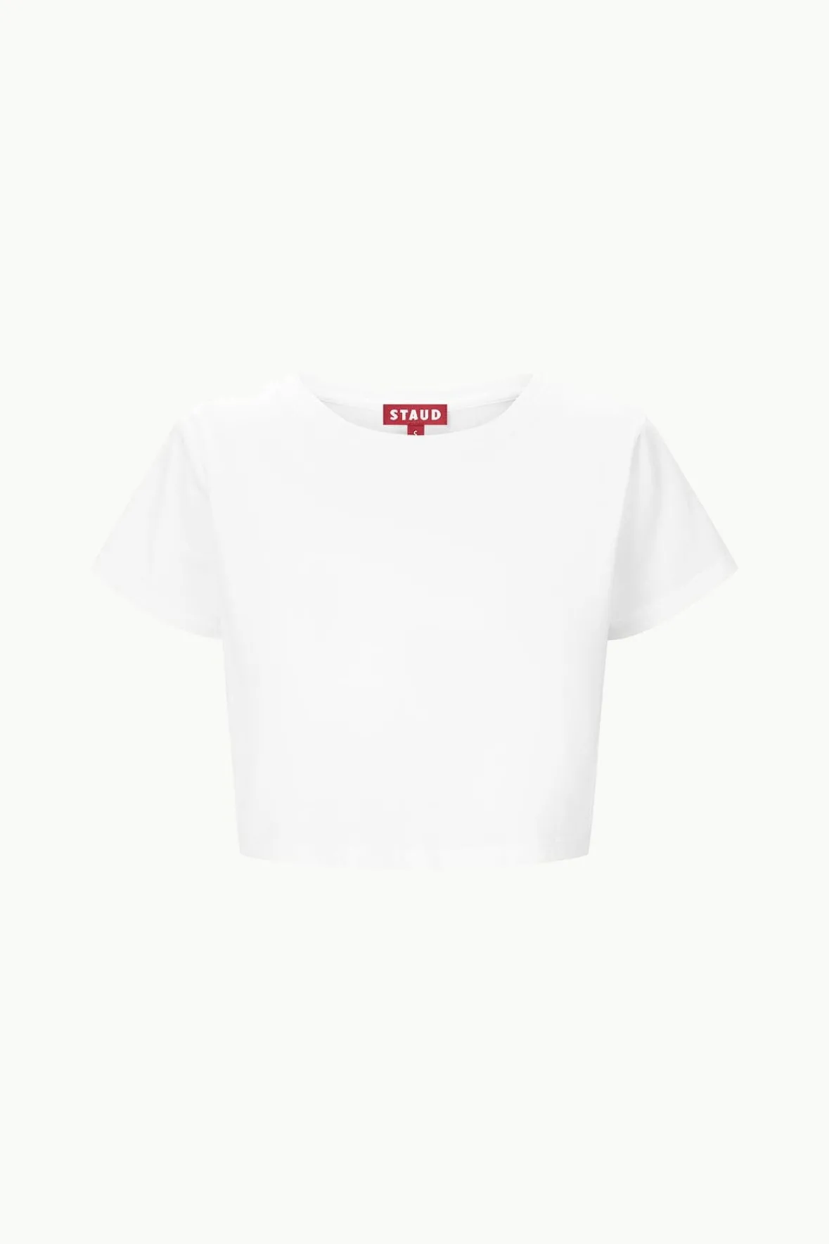Spring Suiting|Essentials<STAUD DEAN T-SHIRT WHITE
