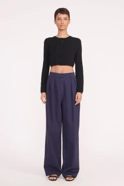 Knits<STAUD DEANNA SWEATER BLACK