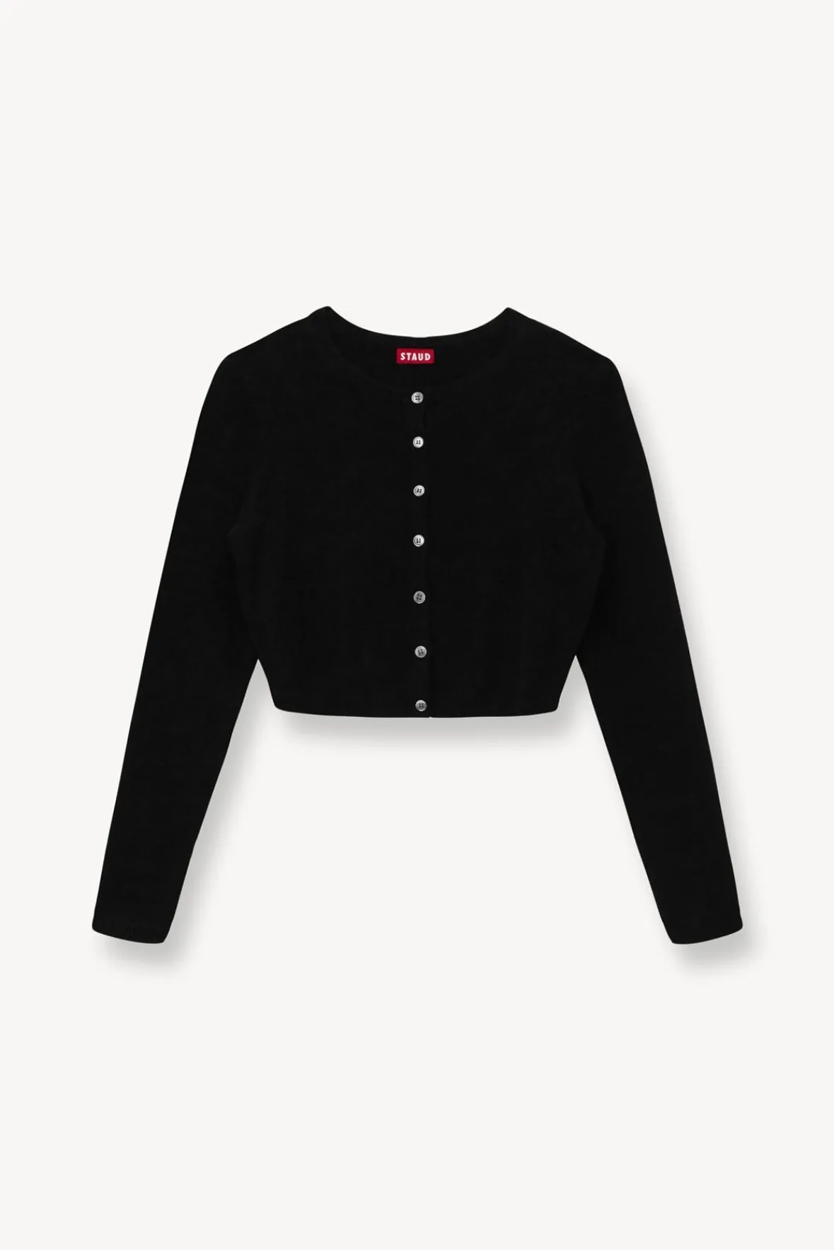 Knits<STAUD DEANNA SWEATER BLACK
