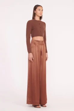 Knits<STAUD DEANNA SWEATER   CLOVE