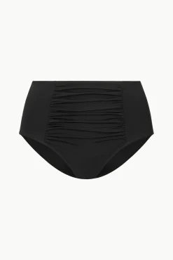 Bikinis<STAUD DECLAN HIGH RISE BIKINI BOTTOM BLACK