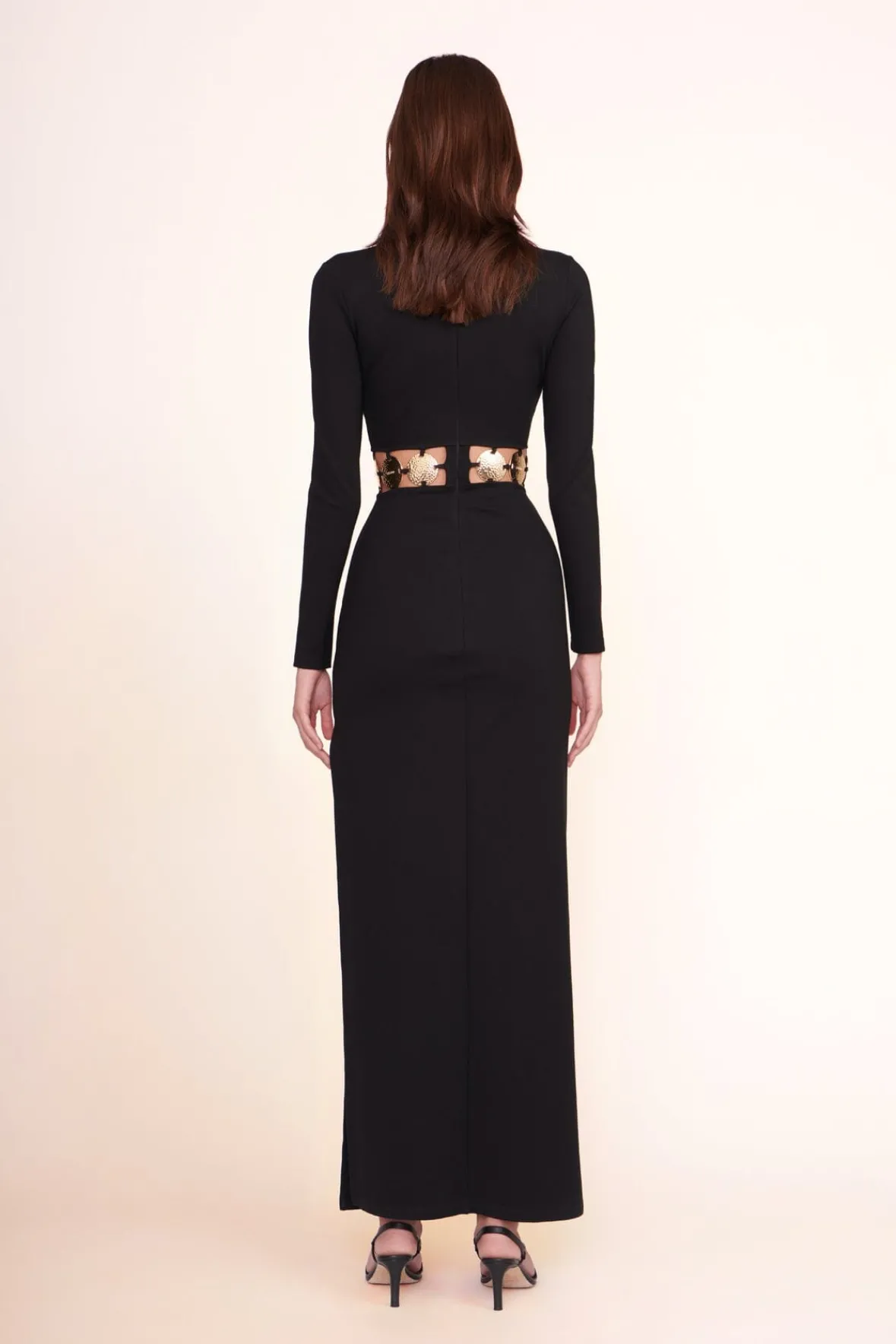 Dresses<STAUD DELPHINE DRESS BLACK
