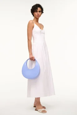 Poplin Shop|Dresses<STAUD DENA DRESS   WHITE