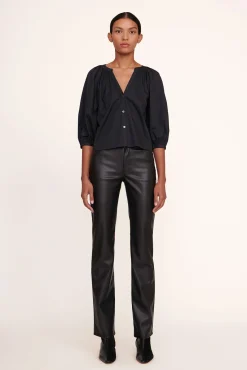 Tops|Poplin Shop<STAUD DILL TOP   BLACK