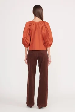 Poplin Shop<STAUD DILL TOP   SPICE