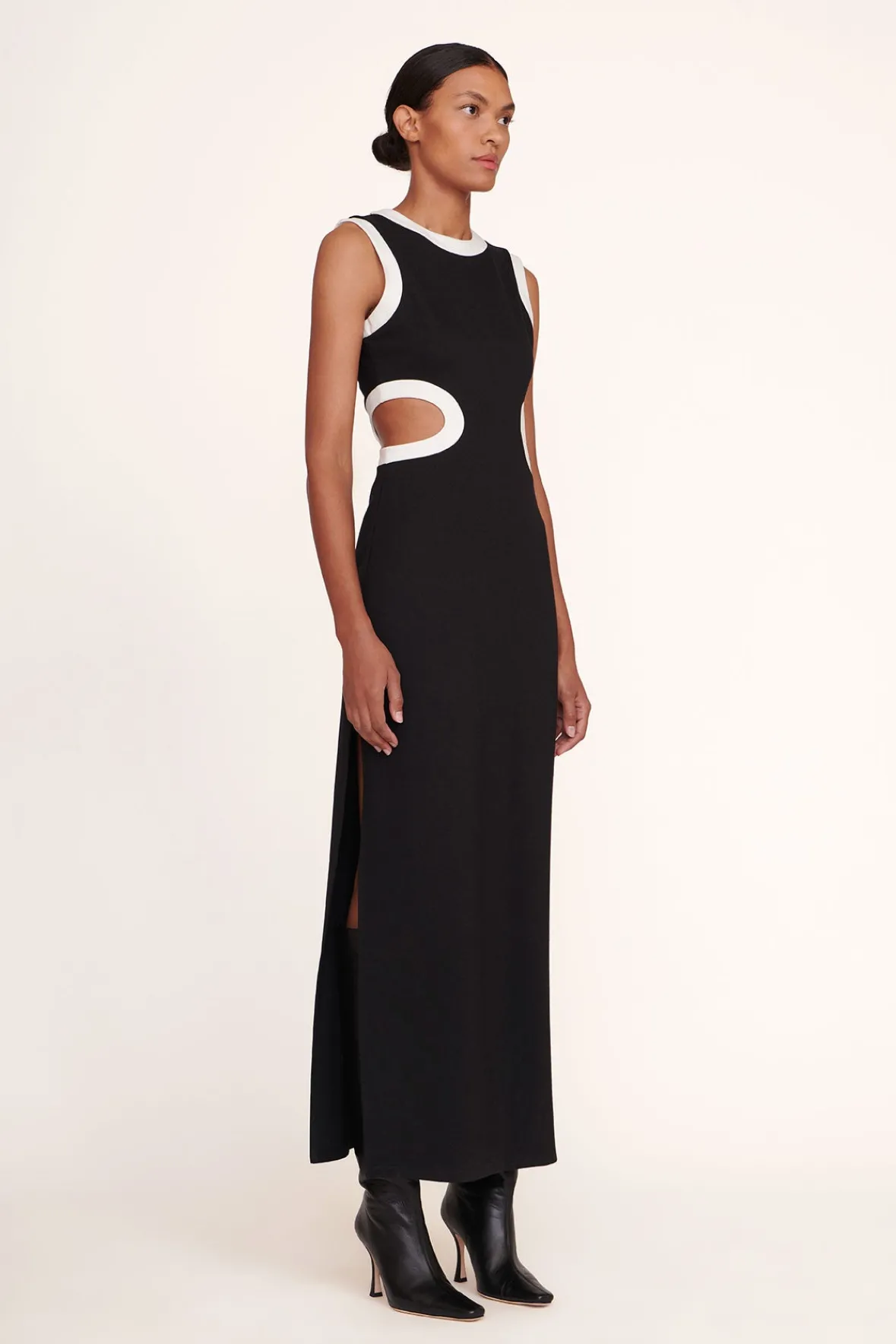 Dresses<STAUD DOLCE DRESS BLACK