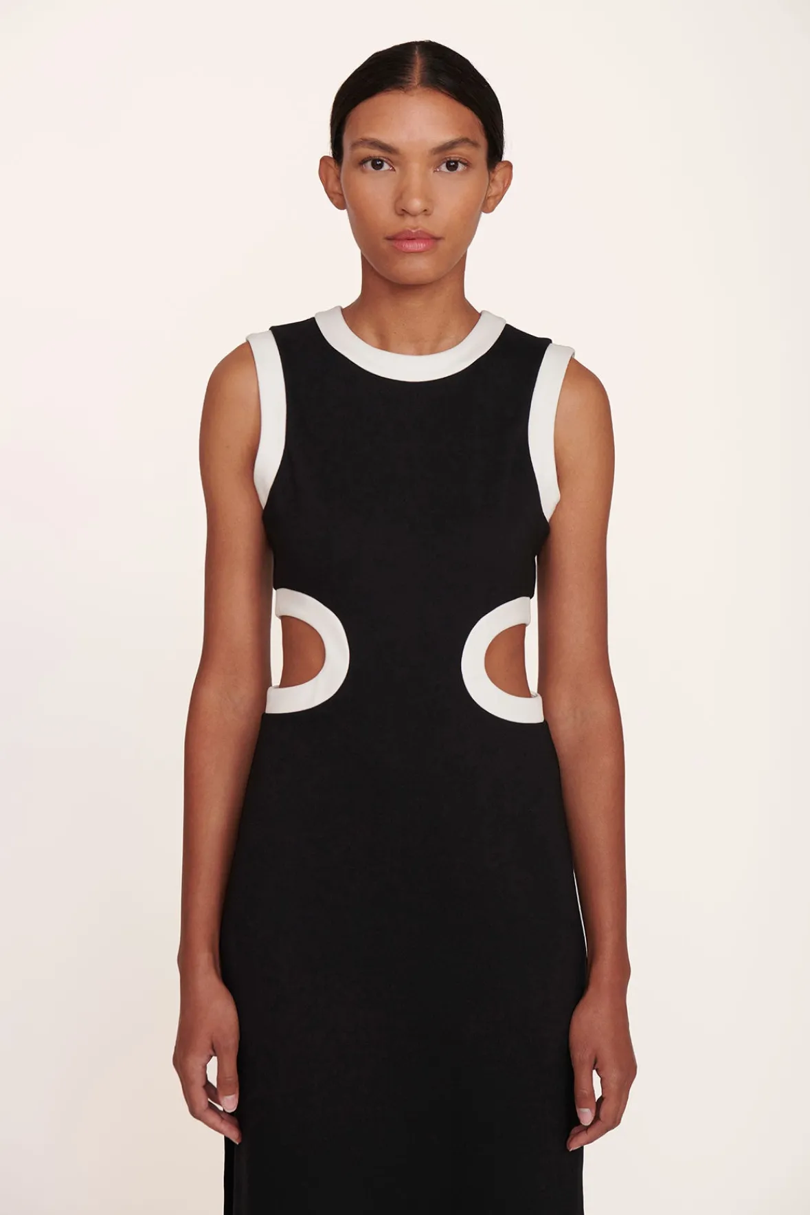 Dresses<STAUD DOLCE DRESS BLACK