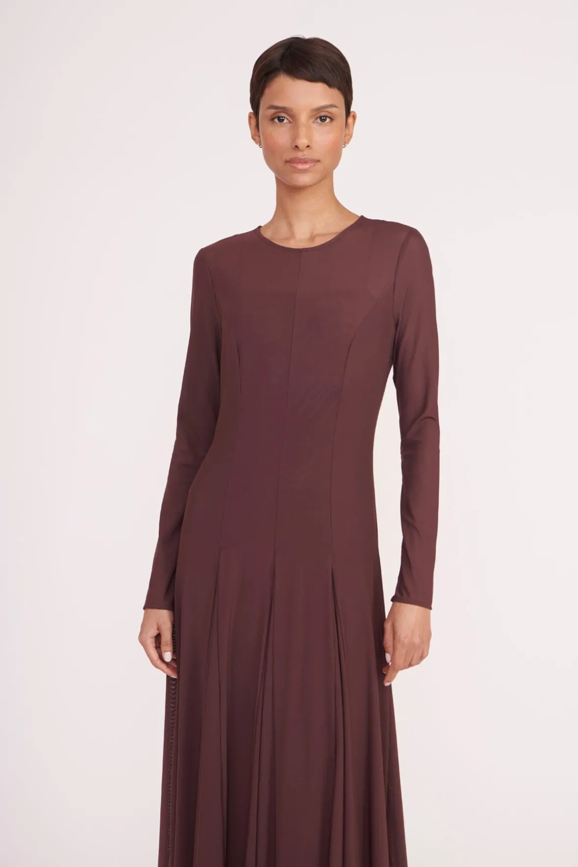 Dresses<STAUD DONOVAN DRESS BARK