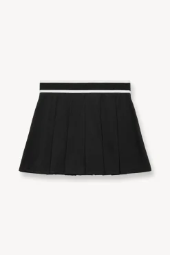 STAUD Court<STAUD DOUBLES SKIRT   BLACK