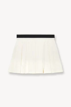 STAUD Court<STAUD DOUBLES SKIRT   IVORY