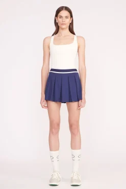 STAUD Court<STAUD DOUBLES SKIRT   NAVY
