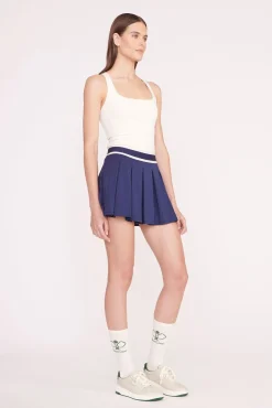 STAUD Court<STAUD DOUBLES SKIRT   NAVY