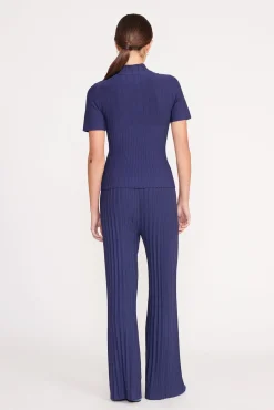 Tops<STAUD ELEANOR TOP   NAVY