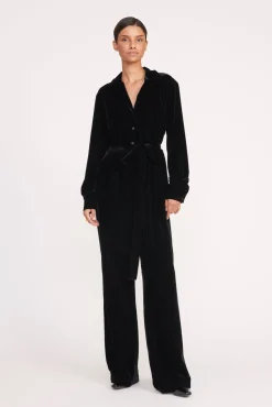 Dresses<STAUD ELIJAH JUMPSUIT   BLACK