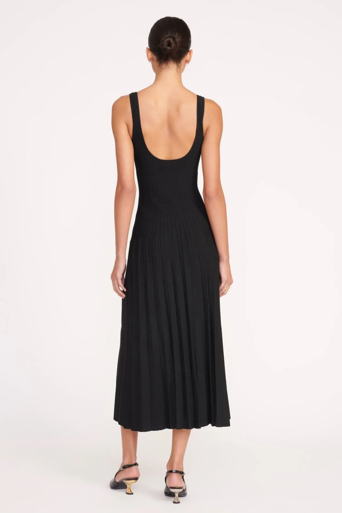 Dresses|Knits<STAUD ELLISON DRESS BLACK