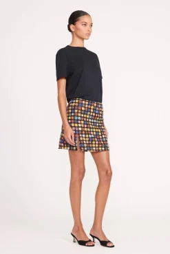 Skirts<STAUD EMERIE SKIRT DANCE FLOOR DANCEFLOOR