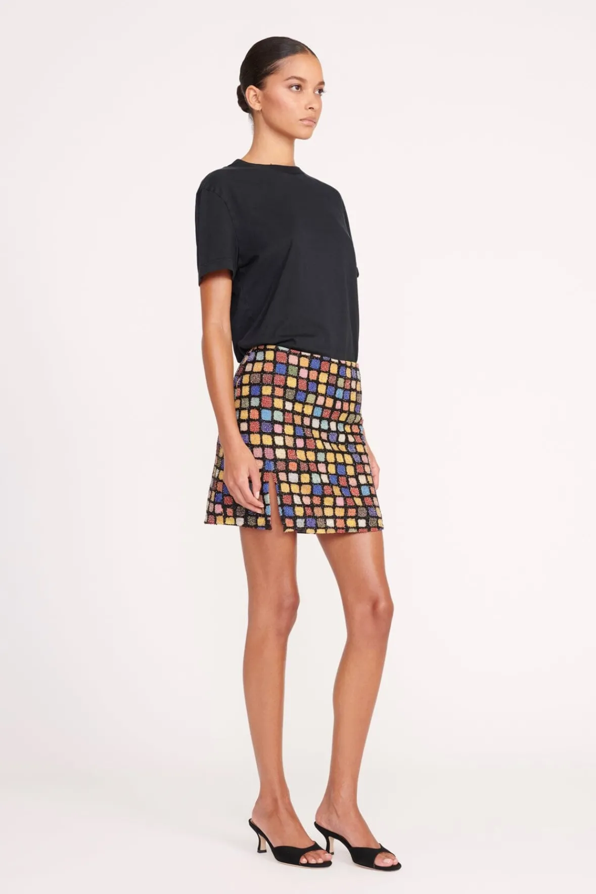 Skirts<STAUD EMERIE SKIRT DANCE FLOOR DANCEFLOOR