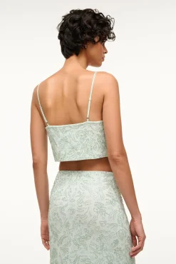 Tops|The Evening Edit<STAUD FERMO TOP   CARIBBEAN