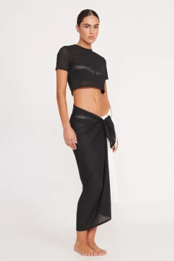 Cover-Ups<STAUD FERNANDA TOP BLACK