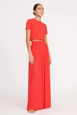 Cover-Ups<STAUD FERNANDA TOP  RED ROSE REDROSE