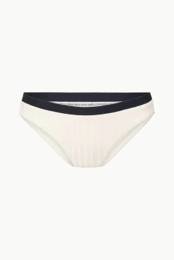 Bikinis<STAUD GEMMA BIKINI BOTTOM  IVORY BLACK IVORYBLACK