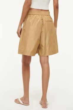 Pants & Shorts<STAUD GENNY SHORT   FAWN