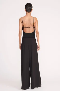 Tops<STAUD GEORGINA TOP BLACK