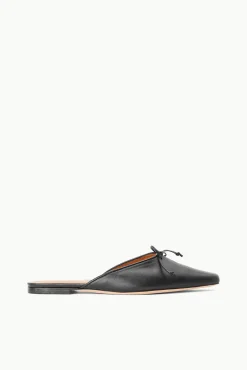 Mules & Flats<STAUD GINA MULE   BLACK
