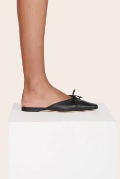 Mules & Flats<STAUD GINA MULE   BLACK