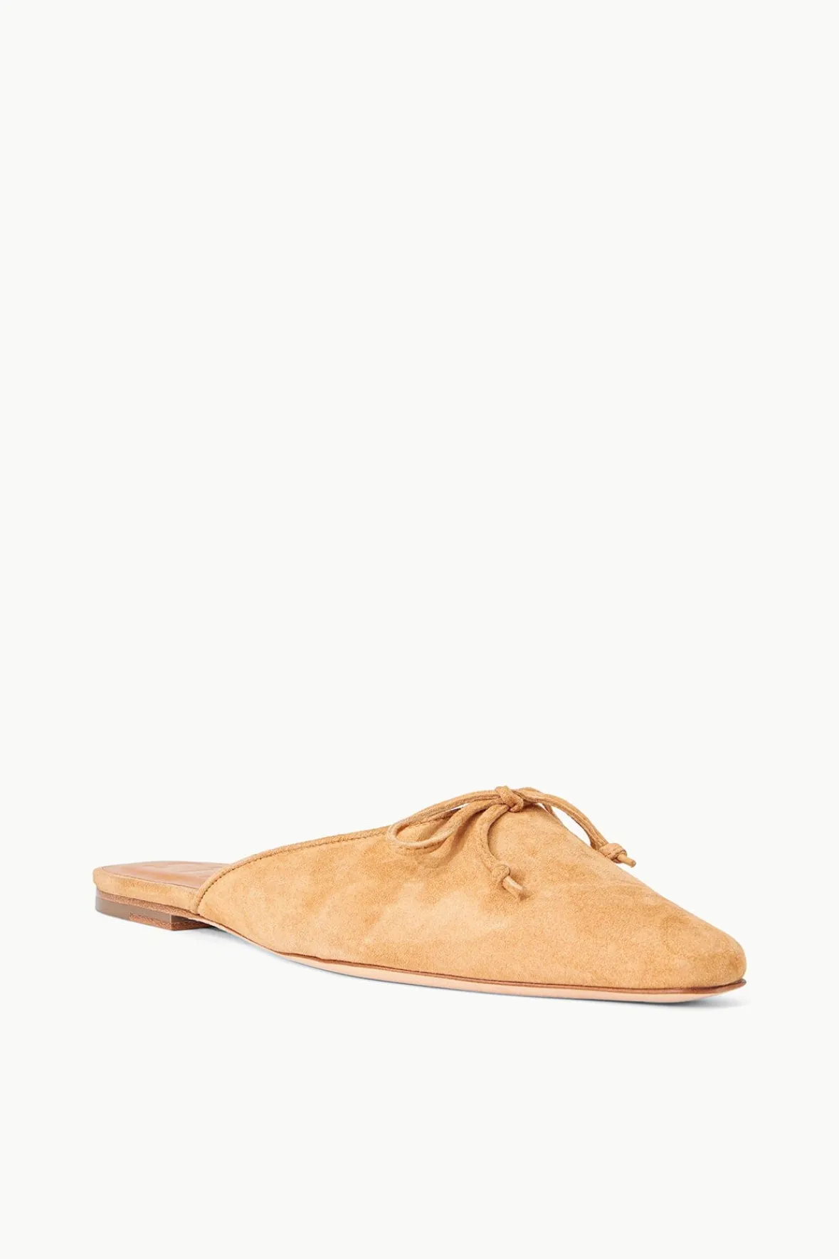 Mules & Flats<STAUD GINA MULE CASHEW SUEDE CASHEWSUEDE