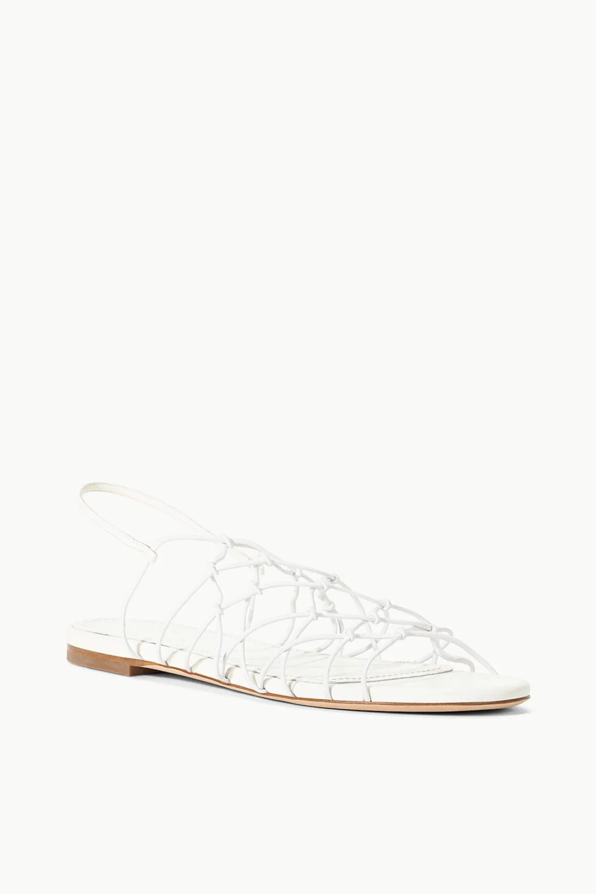Sandals<STAUD GIO KNOT SANDAL PAPER