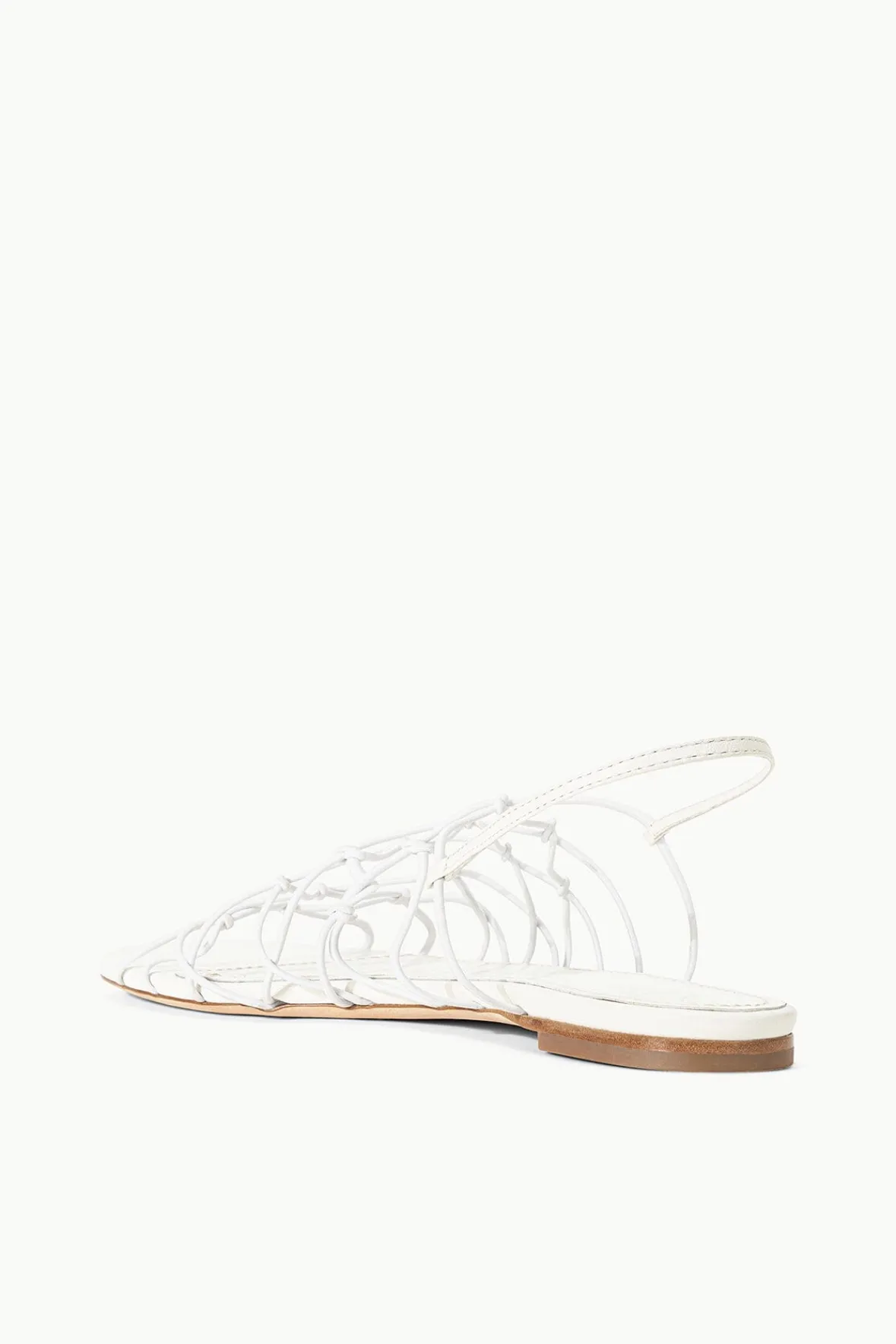 Sandals<STAUD GIO KNOT SANDAL PAPER