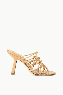 Heels|The Evening Edit<STAUD GIOTTO KNOT HEEL PORCINI