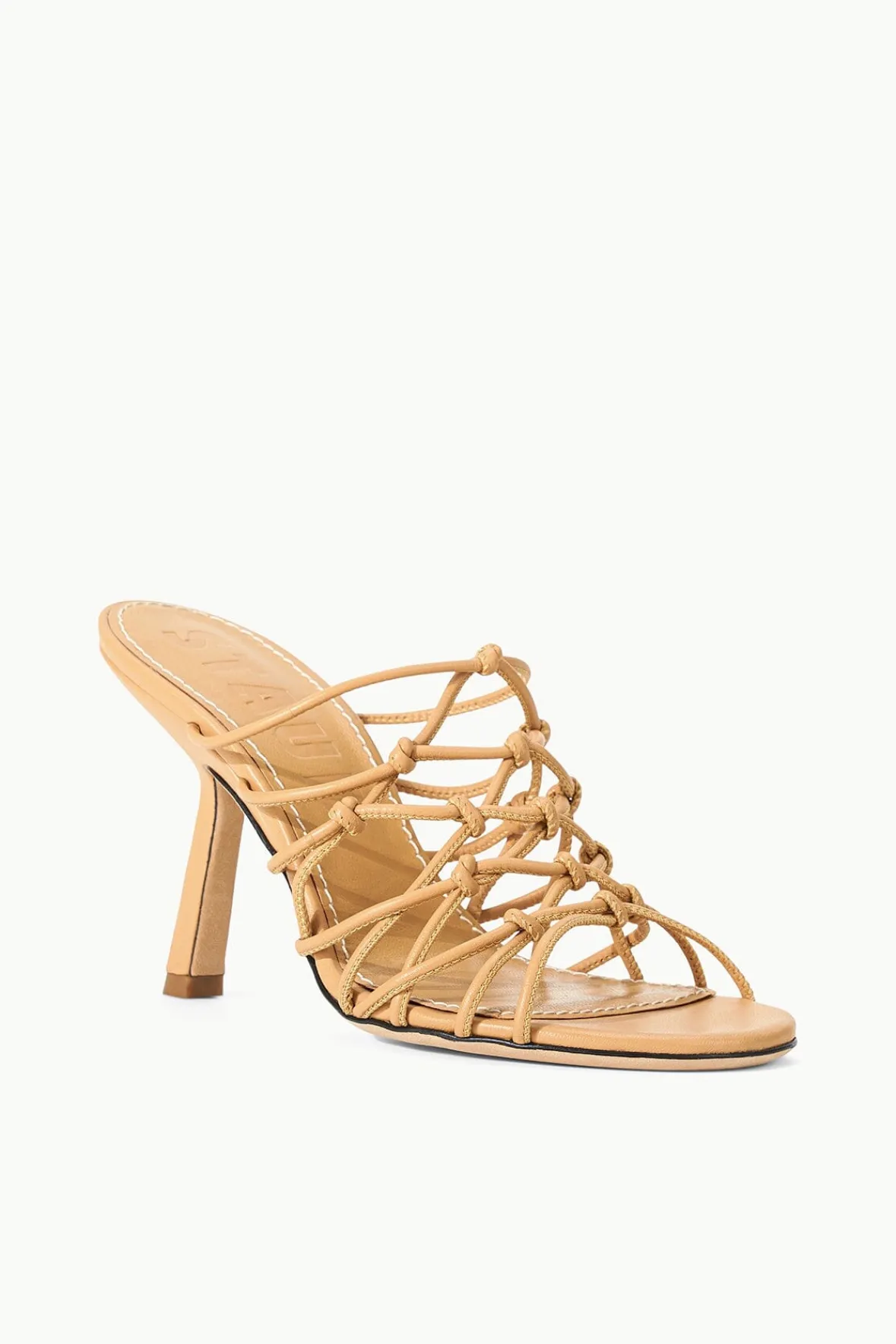 Heels|The Evening Edit<STAUD GIOTTO KNOT HEEL PORCINI