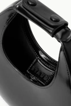 Moon|Crossbody<STAUD GOODNIGHT MOON BAG   BLACK