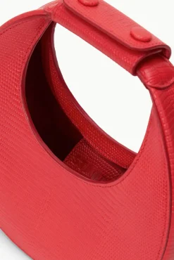 Crossbody|Moon<STAUD GOODNIGHT MOON BAG RED ROSE REDROSE