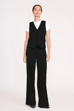 Spring Suiting|Pants & Shorts<STAUD GRAYSON PANT SUITING BLACK