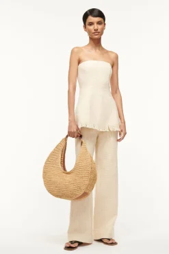 Pants & Shorts<STAUD GRAYSON PANT IVORY