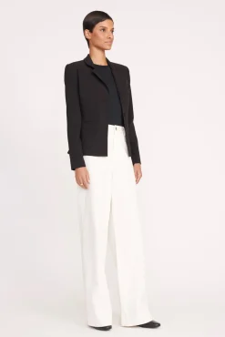 Pants & Shorts<STAUD GRAYSON PANT   WHITE