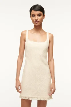Dresses<STAUD ISABELA DRESS   IVORY