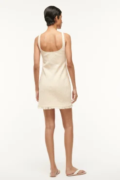 Dresses<STAUD ISABELA DRESS   IVORY