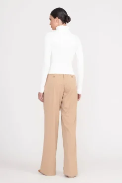 Essentials|Tops<STAUD JACE TOP   IVORY