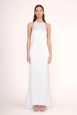 Dresses<STAUD JANET DRESS WHITE
