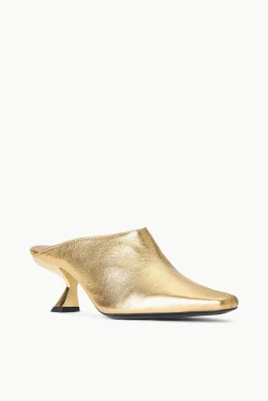 Mules & Flats<STAUD JAX MULE   GOLD