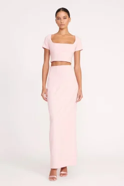Skirts<STAUD JEREMIAH SKIRT CHERRY BLOSSOM CHERRYBLOSSOM