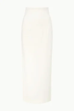 Skirts<STAUD JEREMIAH SKIRT   IVORY
