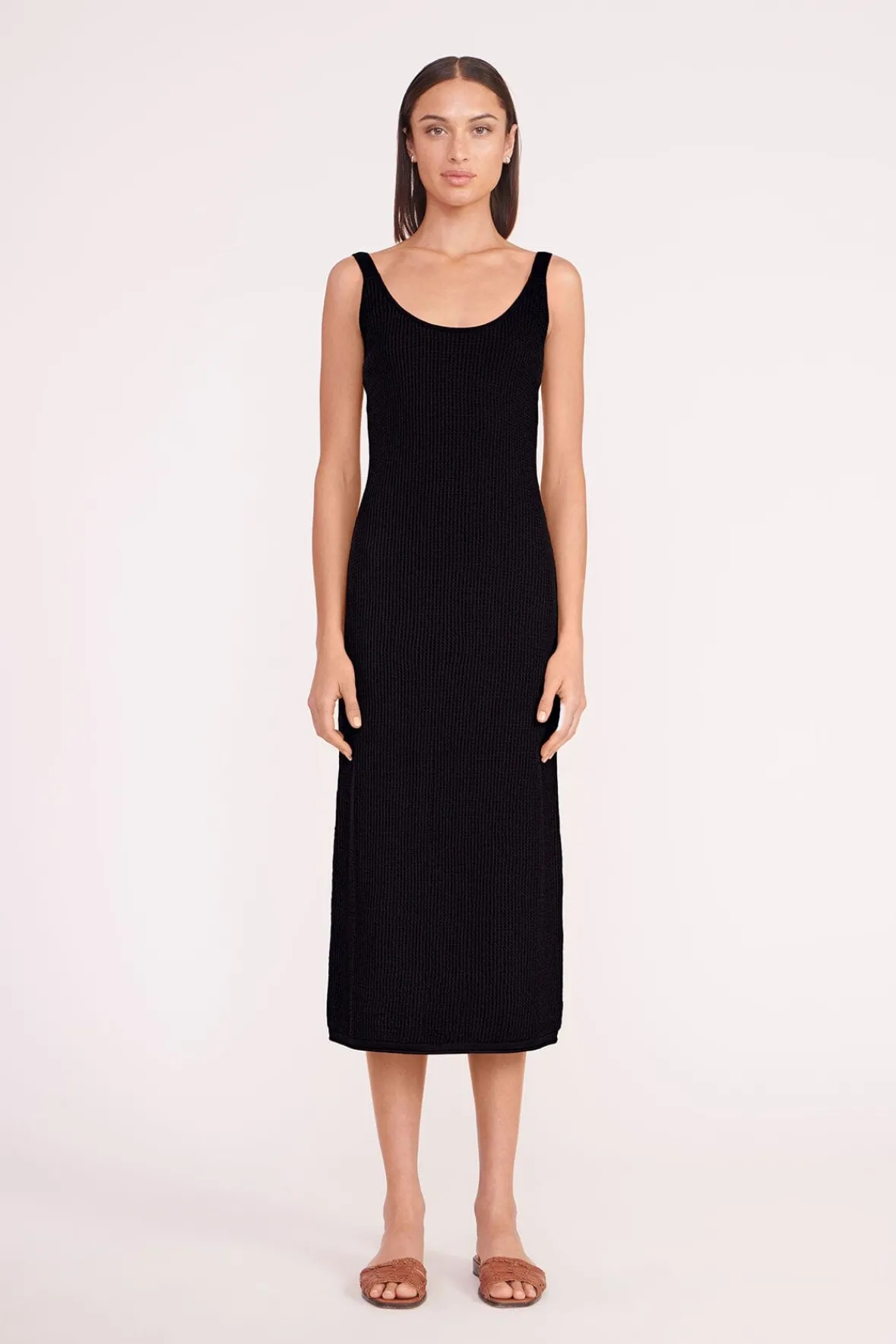 Cover-Ups<STAUD JESSICA COVERUP DRESS BLACK