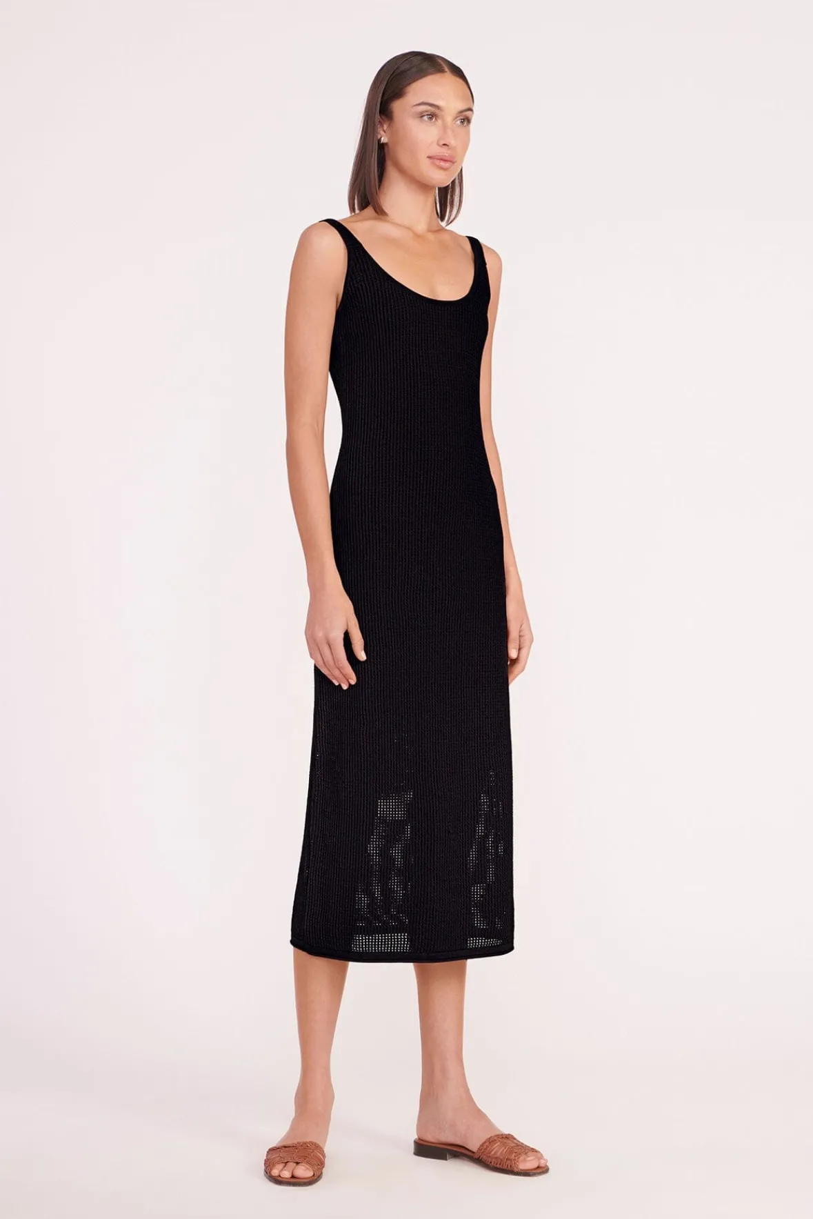 Cover-Ups<STAUD JESSICA COVERUP DRESS BLACK