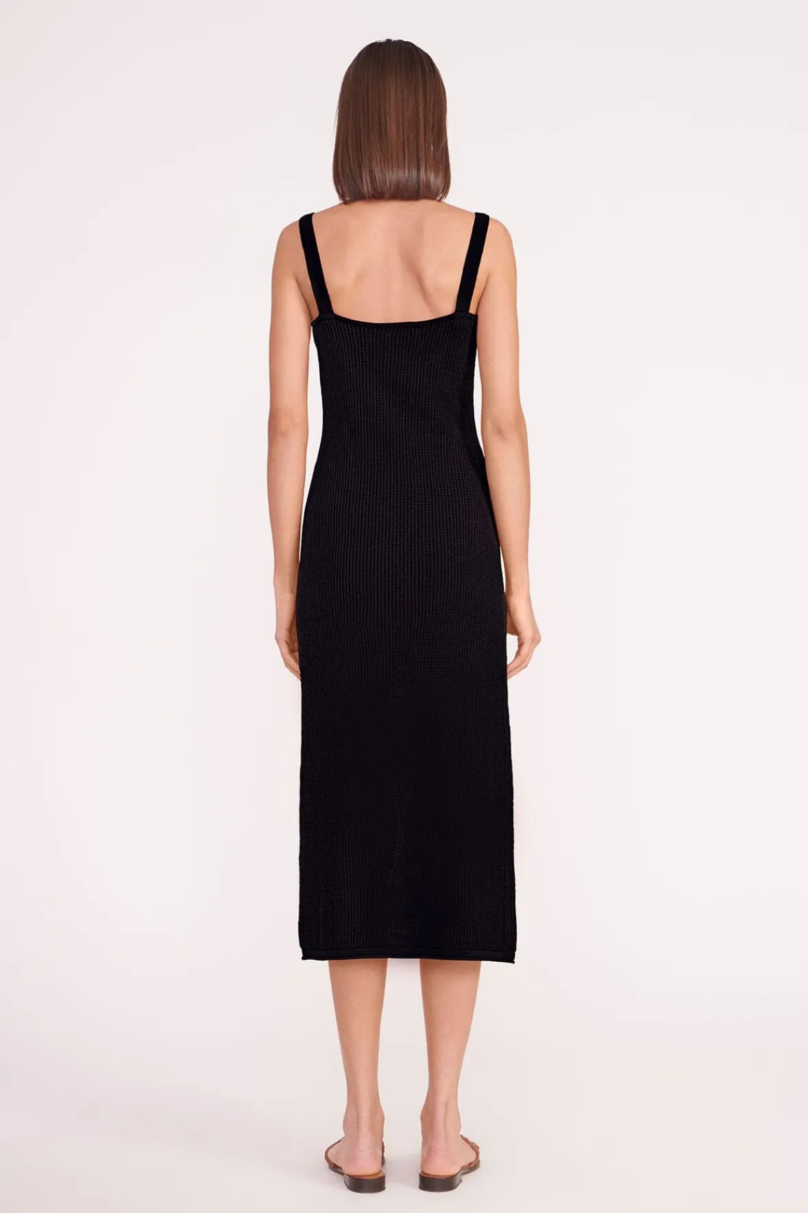 Cover-Ups<STAUD JESSICA COVERUP DRESS BLACK
