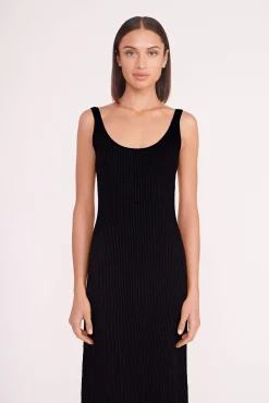 Cover-Ups<STAUD JESSICA COVERUP DRESS BLACK